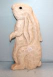 Carved Wood Rabbit