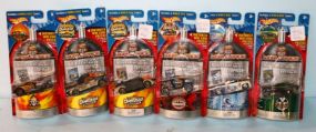 Six Hot Wheels Hwy 35 World Race Cars