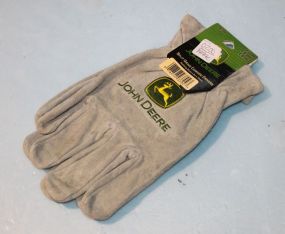 X Large John Deere Cowhide Gloves