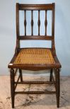 Oak Cane Seat Chair