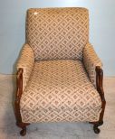 Queen Anne Gooseneck Arm Chair