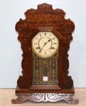 Walnut Kitchen Clock