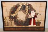 Santa Clause Giclee Signed Villeneuve