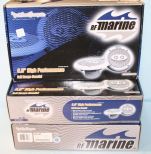 Three Sets of M162C Rockford Fosgate Marine Speakers