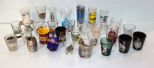 Box of Various Shot Glasses