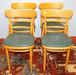 Set of Four Maple Chairs