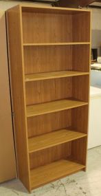 Open Front Bookcase with Adjustable Shelves