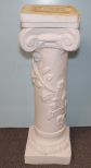 White Plaster Pedestal