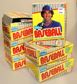 Fleer 1989 Baseball Logo Stickers & Trading Cards