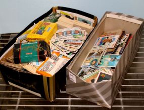 Boxes of 1980's Baseball Cards