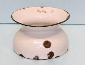 Enamel Spittoon