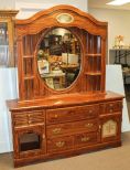 Modern Dresser with Hutch Top