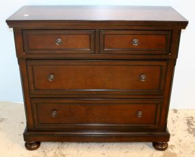 Dark Three Drawer Chest