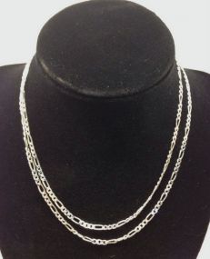 Sterling Silver Ladies Fancy Assorted Chain