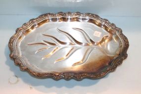 Tree of Life Silverplate Tray