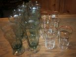 Six Juice Glasses, Eight Drinking Glasses