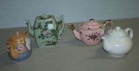 Four Various Vintage Tea Pots