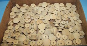 Box Lot of Wooden Knobs - approx. 100 knobs