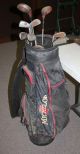 Golf Bag and Wilson Clubs