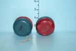 Two Wooden Toy Yo-Yo's