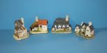 Four Small David Winter Houses