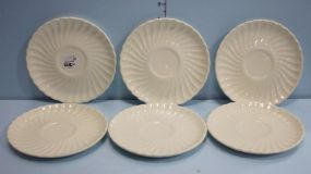Set of Six Saucers