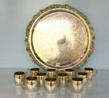 F.B. Rogers Silverplate Punch Set