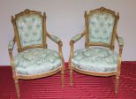 Pair of Louis XVI Style Fauteuils