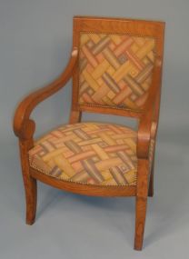 1st Quarter 19th Century Restoration Walnut Fauteuil