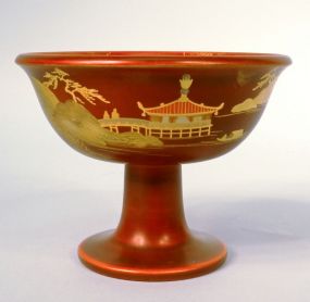 Japan Maruni Lacquerware Compote