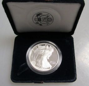 1995 Silver American Eagle One Dollar Coin