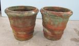 Pair of Terra Cotta Planters