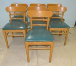 Seven Wendy's Restaurant Chairs