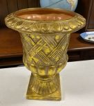 Resin Gold Gilt Planter