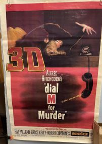 Rare Dial M For Murder-Alfred Hitchcock Grace Kelly-1954 3D