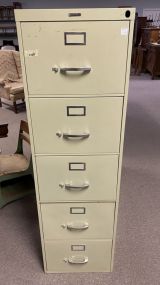 5 Drawer File Cabinet