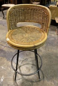 Wicker Bar Stool