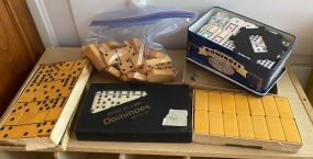 Collection of Old Domino Pieces