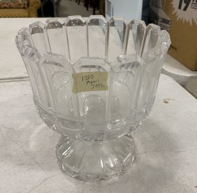 Heavy Glass Compote