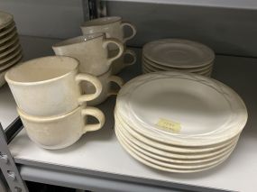 Set of Pfaltzgraff Plates and Cups
