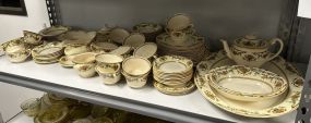 Royal Ivory John Maddock & Sons England China Set