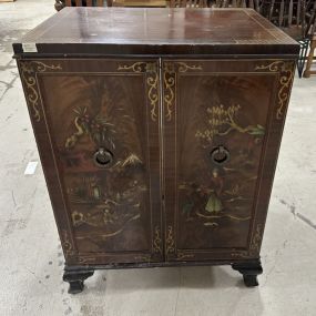 Asian Style Modern Media Cabinet