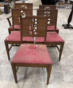 Five Mahogany Dining Chairs