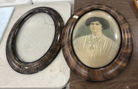 Two Oval Frames