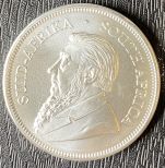 South African Silver Krugerrand 1 oz Fine Silver 2023