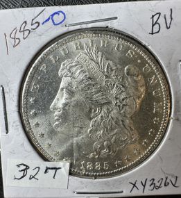 1885-O BU Morgan Silver Dollar