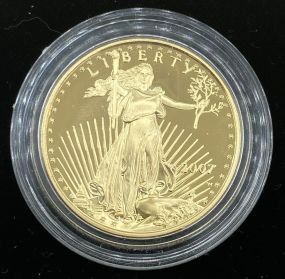 2007-W 1/2 oz. American Fine Gold Eagle