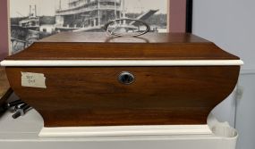 Mid Century Mahogany Storage Box