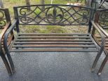 Metal Outdoor Bench