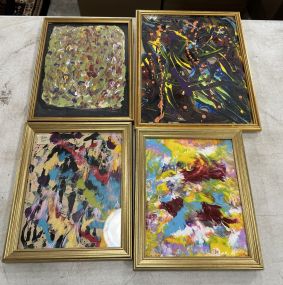 Four Michael A. Lewis Framed Paintings